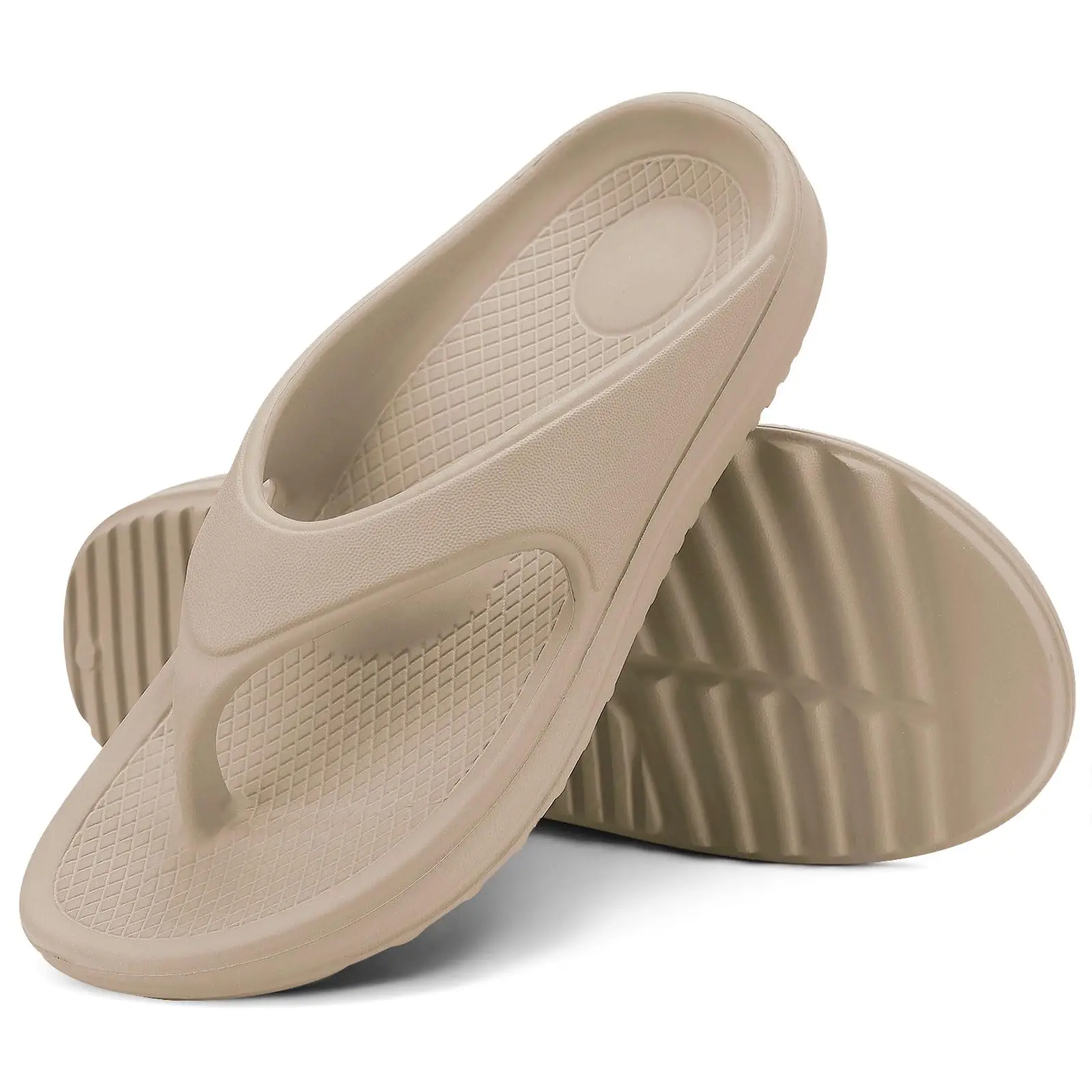 65584-nkqoah.jpg Crestar, zapatillas ortopédicas de verano para mujer, chanclas de playa antideslizantes para exteriores con soporte para arco, tobogán de ducha de baño interior ultrasuave - Imagen 1