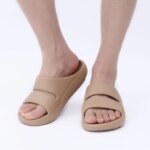 Crestar, zapatillas ortopédicas de verano para mujer, chanclas de playa antideslizantes para exteriores con soporte para arco, tobogán de ducha de baño interior ultrasuave - Imagen 3