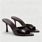 Sandalias de Tacón Alto con Punta Redonda, Cómodas y Elegantes para Banquete, Estilo Casual y Sexy para Mujer, Novedad de Verano