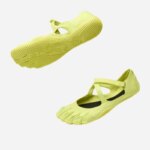Zapatillas de Yoga Transpirables de Cinco Dedos Antideslizantes, Ligeras, para Gimnasio, Entrenamiento, Baile, Deportes Casuales