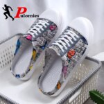 Zapatillas de imitación para mujer, zapatos de jardín al aire libre, sandalias de piscina, chanclas de baño, zapatillas de playa