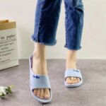 Pantuflas de Baño de Verano Estilo Japonés para Parejas, Antideslizantes, para Hombre y Mujer, Pantuflas Frescas para Interio... - Imagen 2