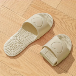 Zapatillas plegables suaves de EVA para mujer, sandalias de masaje portátiles para viaje en interiores y baño, chanclas planas antideslizantes de secado rápido Unisex para el hogar - Imagen 5