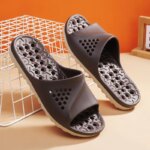 Pantuflas Antideslizantes para Parejas, para Baño, Interior y Exterior, Sandalias Planas de Verano, Pantuflas Suaves de EVA - Imagen 5