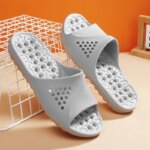 Pantuflas Antideslizantes para Parejas, para Baño, Interior y Exterior, Sandalias Planas de Verano, Pantuflas Suaves de EVA - Imagen 3