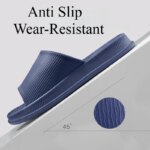 Zapatillas de masaje EVA con comodidad tipo nube para baño, zapatillas antideslizantes resistentes a los olores, zapatos de casa para mujer, sandalias impermeables para hombre - Imagen 2