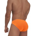 1/2/3 Uds. Ropa interior breve para Hombre, pantalones triangulares de horquilla alta con escote en V grande, diseño Modal para Hombre, calzoncillos sexis de corte alto para Hombre - Imagen 5