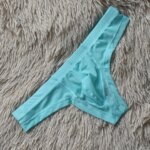 Calzoncillos de malla transparentes para hombre, con bolsa de soporte 3D, suaves, sedosos, transpirables y de secado rápido. - Imagen 6