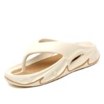 Chanclas para hombre, zapatillas de interior y exterior, suela gruesa y suave, sandalias de playa antideslizantes para baño, zapatillas de casa para hombre y mujer, chanclas - Imagen 6