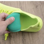 Zapatillas de running SAGUARO para hombre, transpirables, 4E de ancho, para entrenamiento cruzado, estilo barefoot, sin cordo... - Imagen 4