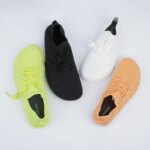 Zapatillas de running SAGUARO para hombre, transpirables, 4E de ancho, para entrenamiento cruzado, estilo barefoot, sin cordo...