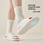 Pantuflas de Masaje por Acupresión Unisex, Pantuflas de EVA con Puntos en Relieve para Masaje de Pies, Antideslizantes, con Diseño Hueco, para Baño y Hogar - Imagen 2
