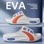 Pantuflas Deportivas para Hombre con Tacón Grueso para Verano, Playa, Baño, Antideslizantes, Juveniles, Modernas, Planas, de ... - Imagen 3