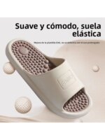Nuevas Pantuflas de Masaje para Exteriores, para Hombre y Mujer, Antideslizantes, Desodorantes, para Baño, Hogar e Interiores - Imagen 2
