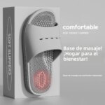 Pantuflas de Masaje para Hombre, Antideslizantes, para Interiores, Baño, Estilo Simple, Material de PVC, Cómodas, para Verano - Imagen 3