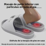 Pantuflas de Masaje para Hombre, Antideslizantes, para Interiores, Baño, Estilo Simple, Material de PVC, Cómodas, para Verano - Imagen 2
