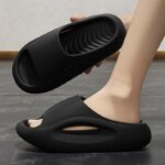 Pantuflas Eva de Verano 2026, Nuevas y Modernas, para Hombre, con Suela Gruesa Antideslizante, para Interiores y Exteriores, Pantuflas de Pareja, Chanclas de Baño - Imagen 3