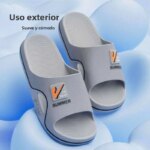 Zapatillas de hombre para verano, nuevas, resistentes al desgaste, con suela gruesa de EVA, suela suave, para uso en el hogar... - Imagen 4