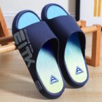 Pantuflas para Hombre 2025, Suela Gruesa, Antideslizantes, para Interiores, Baño, Ducha, Estudiantes, Cómodas, Material PVC - Imagen 2
