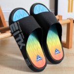Pantuflas para Hombre 2025, Suela Gruesa, Antideslizantes, para Interiores, Baño, Ducha, Estudiantes, Cómodas, Material PVC - Imagen 3