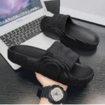 Zapatillas de interior y exterior para hombre y mujer, zapatos de plataforma de verano, suaves, antideslizantes, de EVA, para parejas, para baño, playa, sandalias de ocio - Imagen 5