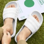 Zapatillas de interior y exterior para hombre y mujer, zapatos de plataforma de verano, suaves, antideslizantes, de EVA, para parejas, para baño, playa, sandalias de ocio - Imagen 4