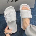 Zapatillas informales antideslizantes con suela suave para deportes de verano para hombre, sandalias para el hogar y el baño,... - Imagen 2