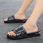 Zapatillas informales antideslizantes con suela suave para deportes de verano para hombre, sandalias para el hogar y el baño,... - Imagen 4