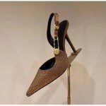 Zapatos de Tacón Alto Elegantes para Mujer con Pedrería y Lentejuelas, Punta Puntiaguda, Tacones de Aguja, Moda Primavera Verano - Imagen 2