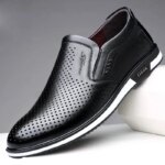 Zapatos Casuales de Cuero para Hombre 2026, Mocasines de Moda para Hombre, Mocasines de Alta Calidad para Adultos, Zapatos de Conducir para Hombre, Calzado Masculino - Imagen 2