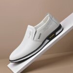 Zapatos Casuales de Cuero para Hombre 2026, Mocasines de Moda para Hombre, Mocasines de Alta Calidad para Adultos, Zapatos de Conducir para Hombre, Calzado Masculino - Imagen 3