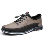 Zapatos de vestir negros de moda para hombre, zapatos Oxford de cuero de negocios, zapatos sociales de lujo, calzado informal para graduación, talla grande 48 49 50 51 52 53 - Imagen 2