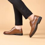 Zapatos de trabajo de moda informal de negocios para hombres Individualidad en cada paso Elegante y práctico - Imagen 6