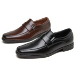 Zapatos de Cuero Desai para Hombre, Modelo Slip-on con Correa Penny, Otoño 2026, para Oficina, Negocios, Uso Diario - Imagen 6