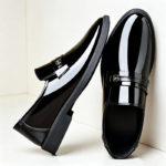 Mocasines de Hombre de Cuero Patentado Brillante, Antideslizantes, Formales, Ideales para Viajes Diarios, Bodas y Eventos Empresariales - Imagen 6