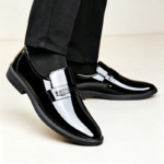 Mocasines de Hombre de Cuero Patentado Brillante, Antideslizantes, Formales, Ideales para Viajes Diarios, Bodas y Eventos Empresariales - Imagen 3