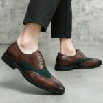 Zapatos Formales de Vestir para Hombre, Zapatos de Oficina Sociales, Zapatos Casuales Clásicos de Negocios para Hombre, Zapatos de Vestir de Alta Calidad para Hombre - Imagen 4