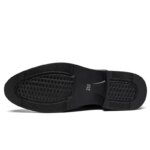 Nuevos zapatos planos de 37-46 para hombre/6CM con elevador, zapatos de cuero formales de negocios, zapatos de traje de boda informales británicos para hombre - Imagen 2