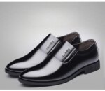 Zapatos de Vestir de Cuero para Hombre, Estilo Slip-On, Formales, Casuales, para Negocios, Antideslizantes, para Oficina, Bodas, Moda Masculina, Novedad 2026 - Imagen 6