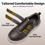 Zapatos de Vestir para Hombre con Diseño Diabético – Puntera Ancha, Ligeros y Cómodos, Estilo Casual para Pies Hinchados con Ajuste Personalizable - Imagen 3