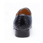 Venta al por mayor de fábrica, zapatos de cuero para hombres, vestido de lujo, trajes de fiesta de boda para oficina, calzado a juego, zapato de hombre de negocios de moda hecho a mano - Imagen 6