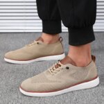 Zapatos de punto ligeros para hombre, cómodos durante todo el día, tienen un excelente ajuste, zapatos para caminar, adecuados para uso diario, zapatos de senderismo - Imagen 3