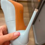 Zapatos de tacón alto para mujer, calzado clásico y conciso de 7,5 cm y 10,5 cm, color amarillo, talla grande 34-43 - Imagen 5