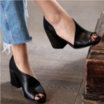 Zapatos de Moda para Mujer, Sandalias Abiertas, Sandalias Sexys para Mujer, Sandalias Casuales de Tacón Alto para Mujer, Calzado Elegante para Mujer, Zapatillas Mujer