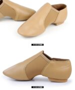 Zapatos de Baile de Jazz de Cuero Genuino para Hombre y Mujer, Zapatos de Salsa, Zapatos de Jazz Neo Arch sin Cordones, Zapatos de Ballet y Danza del Vientre - Imagen 6