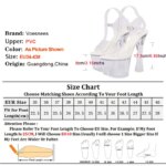 Tacones extremadamente altos de 17,5 CM, plataforma brillante, tacones claros, sandalias para discoteca para mujer, modelo de moda de PVC transparente, zapatos de pasarela - Imagen 4