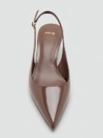 Sandalias de Moda Mango para Mujer, Verano 2026, Estilo Slip-On, Punta Abierta, Tacón Medio Elegante, Suela de Goma Cómoda - Imagen 3