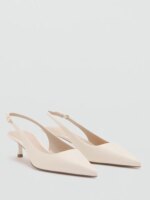 Sandalias de Moda Mango para Mujer, Verano 2026, Estilo Slip-On, Punta Abierta, Tacón Medio Elegante, Suela de Goma Cómoda - Imagen 5