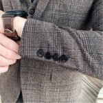 Traje de cáñamo 7XL (Blazer + Chaleco + Pantalones) Estilo italiano Elegante Moda de negocios Algodón Lino Casual Formal para caballero - Imagen 5