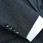 Traje de Lino (Blazer + Chaleco + Pantalones) para Hombre, Estilo Británico, para Trabajo, Negocios, Bodas, Casual, Estilo Artístico, Elegante, Traje de Caballero - Imagen 5